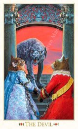 Tarotkaart 'De Duivel'