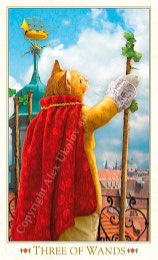 Tarotkaart 'Drie van Staven'