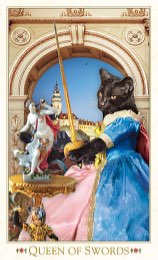 Tarotkaart 'Koningin van Zwaarden'