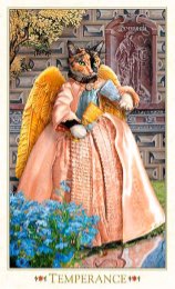 Tarotkaart 'Matigheid'