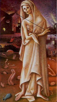 Tarotkaart 'De Dood'