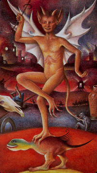 Tarotkaart 'De Duivel'
