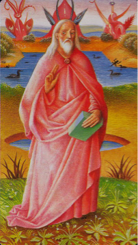 Tarotkaart 'De Hierofant'