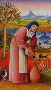 Tarotkaart 'Matigheid'