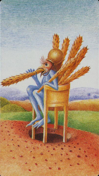 Tarotkaart 'Zeven van Staven'