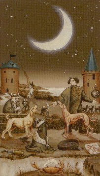 Tarotkaart 'De Maan'