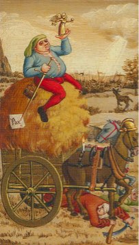Tarotkaart 'De Zegewagen'