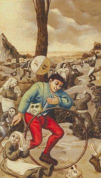 Tarotkaart 'Het Rad van Fortuin'