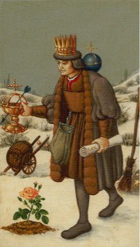 Tarotkaart 'Koning van Kelken'