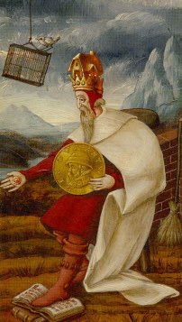 Tarotkaart 'Koning van Pentagrammen'