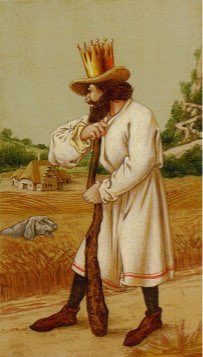 Tarotkaart 'Koning van Staven'