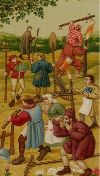 Tarotkaart 'Negen van Staven'