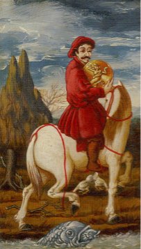 Tarotkaart 'Ridder van Pentagrammen'