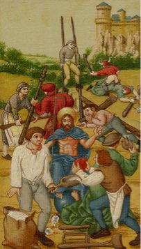 Tarotkaart 'Tien van Staven'