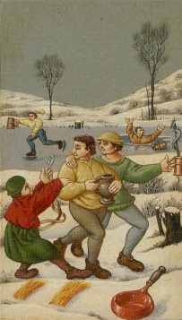 Tarotkaart 'Vijf van Kelken'