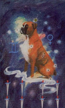 Tarotkaart 'Acht van Zwaarden'