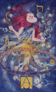 Tarotkaart 'De Wereld'