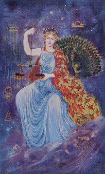 Tarotkaart 'Gerechtigheid'