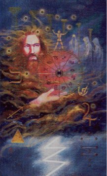 Tarotkaart 'Het Rad van Fortuin'