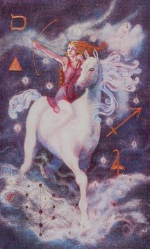 Tarotkaart 'Matigheid'