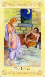 Tarotkaart 'De Geliefden'