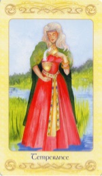 Tarotkaart 'Matigheid'