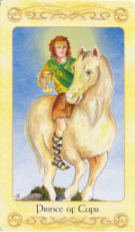 Tarotkaart 'Ridder van Kelken'
