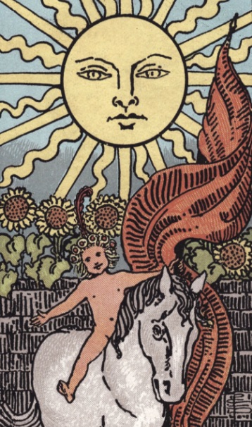 Tarotkaart 'De Zon'