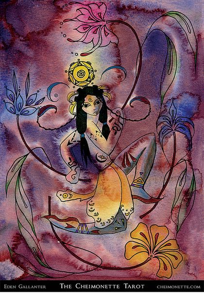 Tarotkaart 'Aas van Pentagrammen'