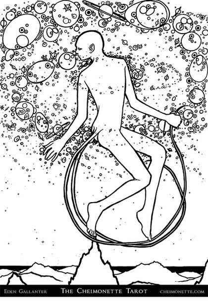 Tarotkaart 'De Dwaas'