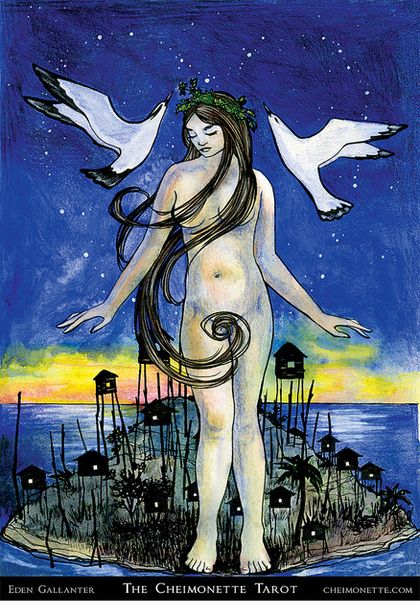 Tarotkaart 'De Keizerin'