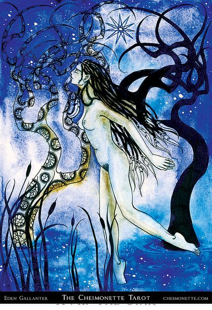 Tarotkaart 'De Ster'