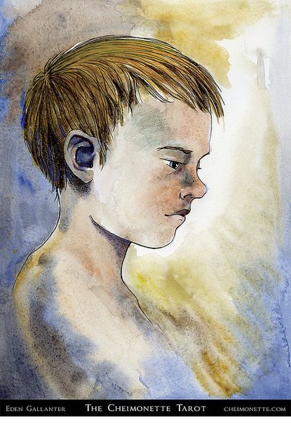 Tarotkaart 'Ridder van Kelken'