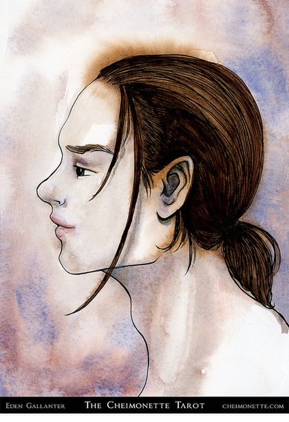 Tarotkaart 'Ridder van Zwaarden'