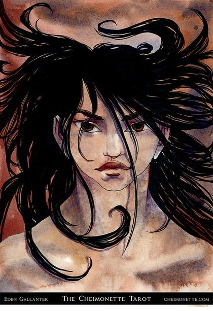 Tarotkaart 'Schildknaap van Pentagrammen'