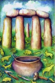 Tarotkaart 'Acht van Pentagrammen'