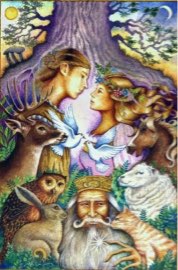 Tarotkaart 'De Geliefden'