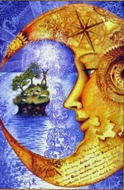 Tarotkaart 'De Maan'