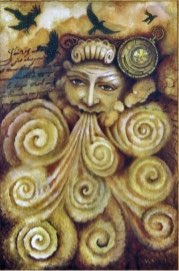Tarotkaart 'Negen van Staven'