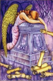 Tarotkaart 'Negen van Zwaarden'