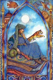 Tarotkaart 'Ridder van Kelken'