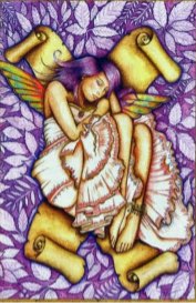 Tarotkaart 'Vier van Zwaarden'