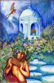 Tarotkaart 'Zes van Kelken'