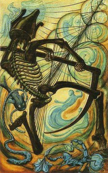 Tarotkaart 'De Dood'