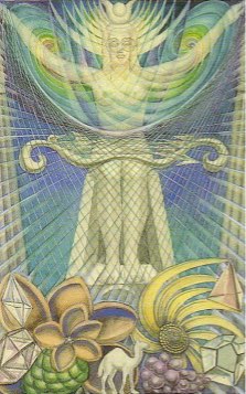 Tarotkaart 'De Hogepriesteres'