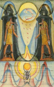 Tarotkaart 'De Maan'