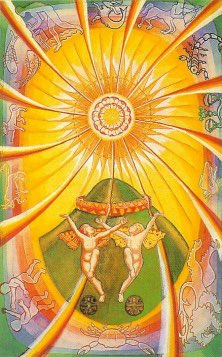 Tarotkaart 'De Zon'