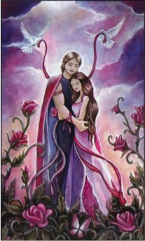 Tarotkaart 'De Geliefden'