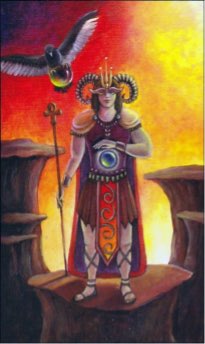 Tarotkaart 'De Keizer'