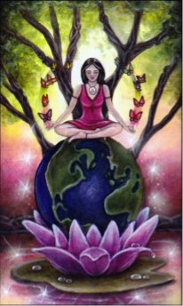 Tarotkaart 'De Wereld'